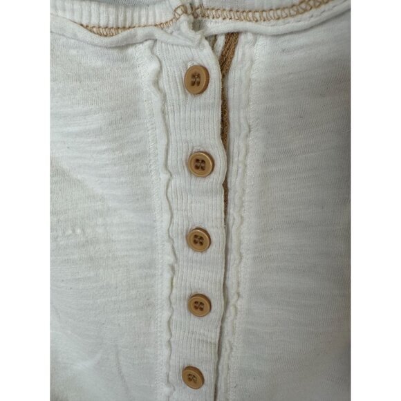 One Step Up Womens White‎ Blouse 2X short sleeve round neck button up cotton - Picture 4 of 7